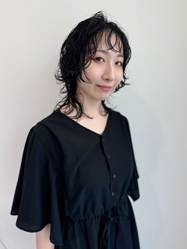 ギグスダブル 栄店(gigs double) ウルフパーマ/ウルフミディ