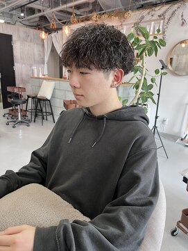 髪屋 紬 メンズ/メンズカット/ツイストスパイラル/マッシュ