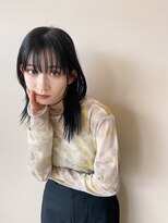 クム(QUMU)&nbsp;レイヤーカット×地毛風カラー