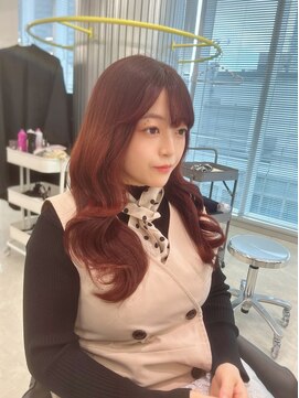 ジーナリア(Xena ria) 《衣織》ワンカラーでできるワインレッド♪