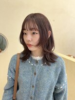 スニュウ(snuw)&nbsp;【snuw_ayano】レイヤーカット/ピンクブラウン