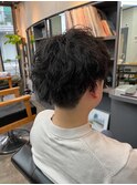 くしゃっとラフにナチュラル無造作パーマ