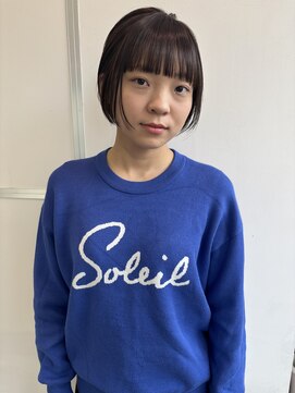 イル(ill) ワイドバング 前髪カット ショートショートボブ 大須