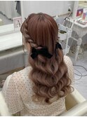 ねじりのハーフツイン