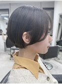 丸みショート　ショートボブ　ショートヘア　福岡ショート