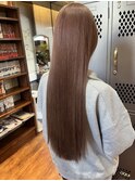スーパーロングピンクベージュブリーチカラー【LODAT横浜】