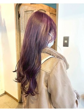 ロッソ ヘアアンドスパ 北千住店(Rosso Hair&SPA) バイオレットカラー【北千住】
