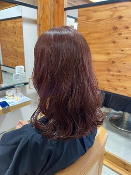 アドラーブル 松崎店(adorable) 艶髪ピンクカラー