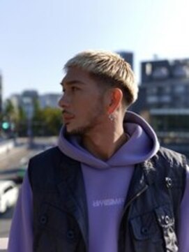 メンズヘアーログ 錦糸町(Men's hair L.O.G) メンズ ブリーチカラー