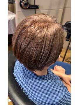 アーカイブ(archive) 暗い白髪染めから透明感カラーへ　archive垂水