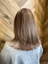 アース 岩槻店(HAIR&MAKE EARTH)&nbsp;ミディアムレイヤーカット