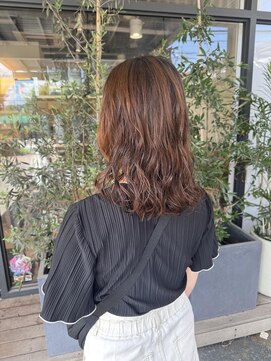 リールヘアー 大野城店(rire hair) デジタルパーマ/ミディアムスタイル