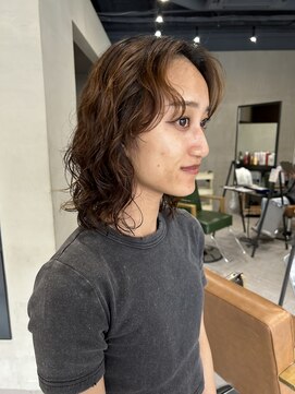 ヘアー アイス ルーチェ(HAIR ICI LUCE) ボブパーマ ミディアムパーマ 20代30代 スパイラルパーマ 山中