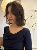 ボブパーマ/ニュアンスパーマ/ボブ/似合わせカット