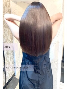 メゾン ドゥ ジェメシェラ(Maison de gemeshe'ra) エレガントで可愛い暗髪