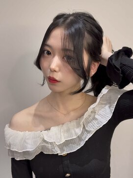 ジーナ 福岡天神(Zina) 韓国/大人可愛い/ハッシュカット/上品/Zina福岡天神