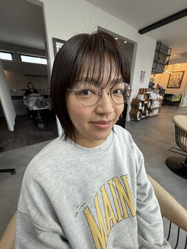 バーチミシマ(BIRCH mishima) 前髪かわいいトレンドカラーショートボブ☆圧倒的技術の大人ボブ