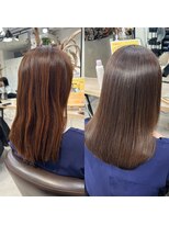 ベルム(Belme) 【ブルベ夏】髪質改善カラー透明感シアグレージュラテ