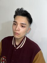 メリケンバーバーショップ フクオカ(MERICAN BARBERSHOP FUK)&nbsp;メンズカットフェードアップバング