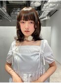 【MIX巻き】ミディアムフェイスレイヤー(丸の内)