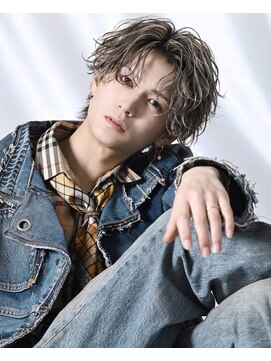 アストラ(ASTRA) MEN’S HAIR/波巻きツイストスパイラル/リバースセンターパート