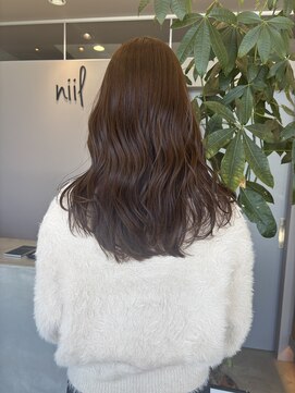 ニール(niil) 《miyu》ブリーチなしマロンベージュ
