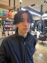 ライド ヘアー(RIDE HAIR) ミディアムシャドウパーマ