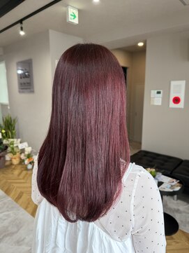 アンビス(1bis) ブリーチ無しで叶うチェリーピンクレイヤー
