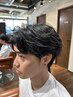 【垢抜け人気】メンズフェザーパーマ+カット 14000→10500 [北千住]