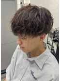 緩めシャドウパーマ
