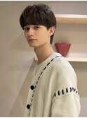 メンズショートパーマ【前髪ありver.】
