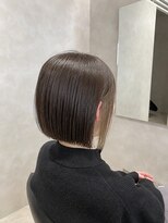 トキ(toki)&nbsp;20代30代40代ボブ×インナーカラー
