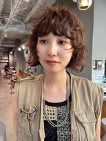 ユルク(JURK nagoya)&nbsp;【MAI style】レイヤーボブ　ドライパーマ