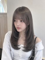 ネオリーブシェリエ 浅草店(Neolive cherie)&nbsp;韓国風レイヤー×グレー