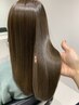 【新規人気No.2】カラー+髪質改善ULTOWA+マイクロバブル(胸下+1000円)