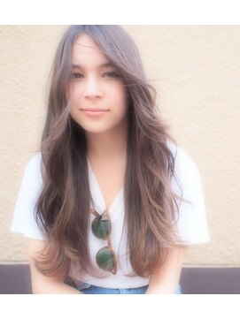 メロウ(MELLOW) 【外国人風3Dカラー】ベージュアッシュカラー