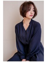 ポレン ドレッサーズ(Pollen Dressers)&nbsp;誰もが振り向く。小顔ショートヘア　30代40代小顔カット