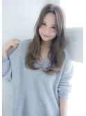 rileyゆるふわナチュラルワンカールセミディ
