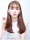 [OCEAN Hair&Life藤原純] 耳かけまとまりロング×艶カラー☆
