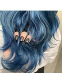 派手髪ライトブルー♪
