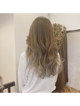 マウロア(MAULOA) "春色ベージュ グラデーションカラー"ayumi