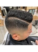 【LUDLOW BROS.】田宮 七三分け フェードカット