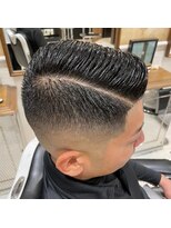 バーバーブロス 吉祥寺店(BARBER BROS)&nbsp;【LUDLOW BROS.】田宮 七三分け フェードカット