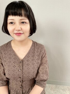 サロンプレッジエビノマル(salon PLEDGE ebinomaru) フェミニン×艶ボブスタイル