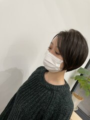 モテすぎ注意！大人可愛いハンサムショート