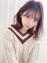 シエル 倉敷店(CIEL) ピンクベージュ×ミディアム