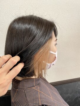 アミーリットルアットタクマ(amie:L at takuma) イヤリングカラー　ボブ