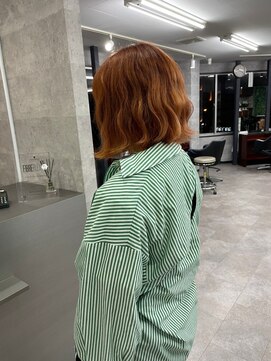 オズ 梅田店(OZ) ダブルカラー／オレンジブラウン