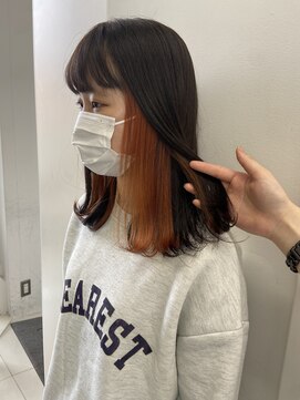 アライブ キチジョウジ(ALIVE Kichijoji) ALIVE Kichijoji /　イヤリングカラー×オレンジカラー