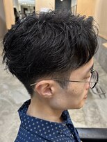 ニアウ 伊勢崎連取店(Niau)&nbsp;メンズマッシュパーマツイストスパイラルパーマ波巻きパーマ